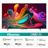 HISENSE 50" BEZELLESS DOLBY VISION 4K UHD SMART LED VOICE CONTROL GOOGLE DTS TV