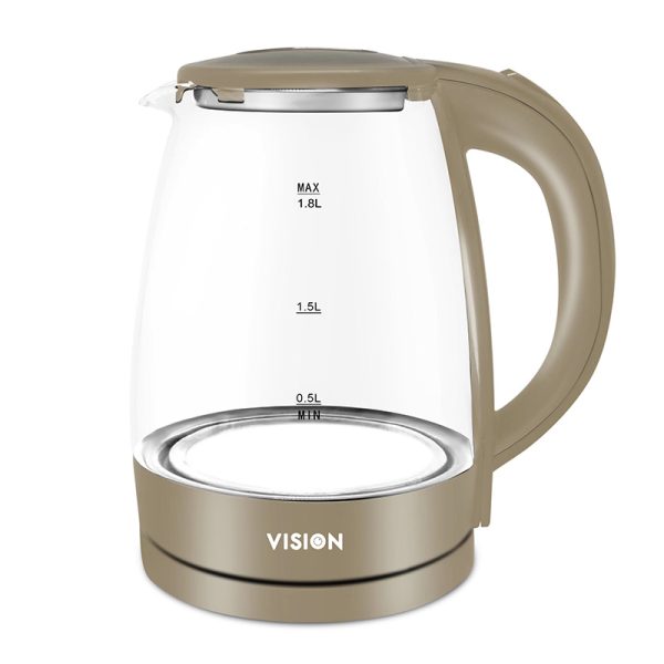 Vision Electric Kettle 1.8 Liter VIS-EK-018 (Glass)