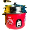 Kiam Rice Cooker Full Body 2.8 Ltr - Double pot (SS & Non Stick Pot)- SFB-5704