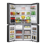 Hisense 566 L Side by Side Refrigerator-Black (Glass Door) - Image 2