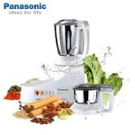 Panasonic (MX-AC210S) Super Mixer Grinder 2 Jars, White - Image 2